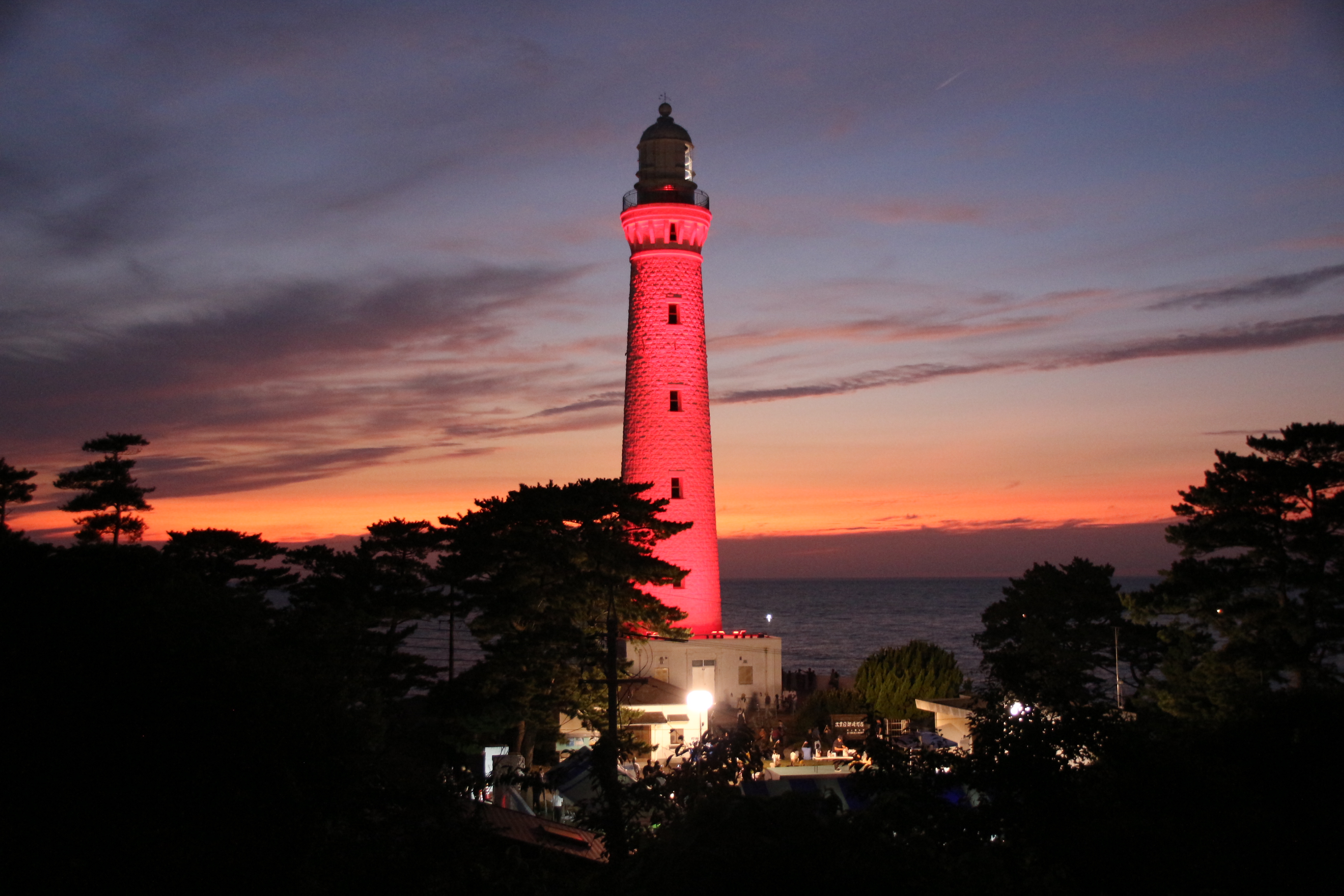 出雲日御碕灯台（島根県出雲市）で「みさきナイトフェスタ in AUTUMN