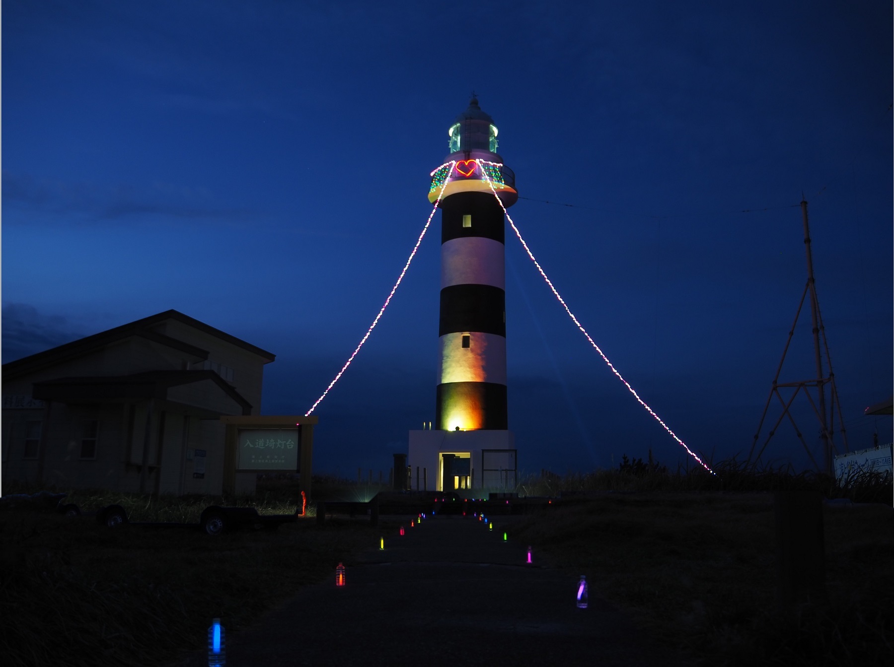 入道埼灯台　パステル画　秋田県 男鹿半島 入道埼灯台 パステル画 秋田県 男鹿半島 日本海を照らす灯台で非