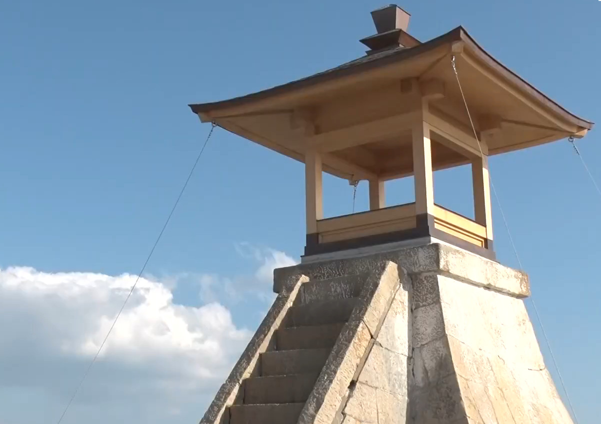 四角台付石燈籠残欠　竿　基壇　慶安元年銘記　江戸時代　1648年造 2022-03-27-8.jpg