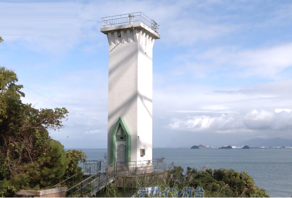 戦前 熊本 宇城市 三角港 寺島燈台 ⑦ 世界のくまもと｜世界遺産 三角西港（宇城市）