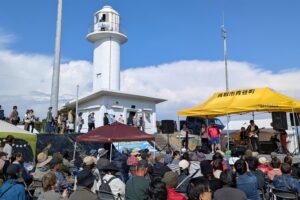 長尾鼻灯台で音楽フェス「AOYA TODAY FESTIVAL」が開催されました